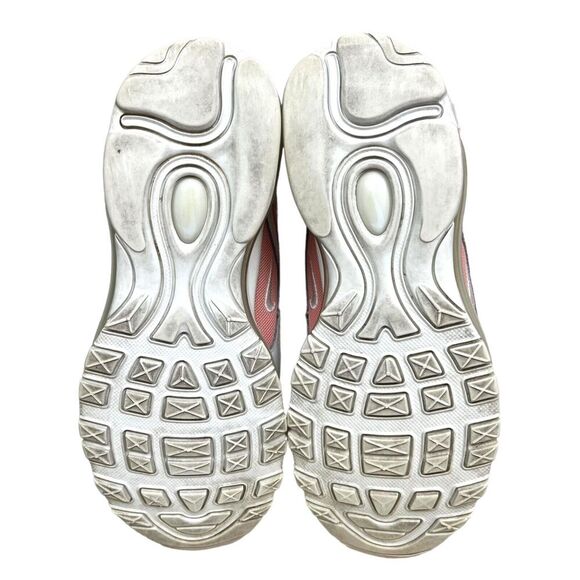 Nike Air Max 97 Womens Sneakers Low Top Lace Up Bleached Coral White‎ Size 7.5 - Picture 8 of 8